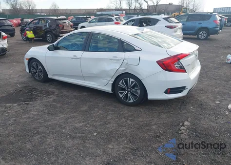 2016 Honda Civic Ex-L из США, поврежденный, VIN 19XFC1F74GE201543